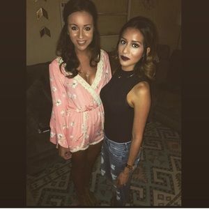 Romper, long sleeve, worn once,